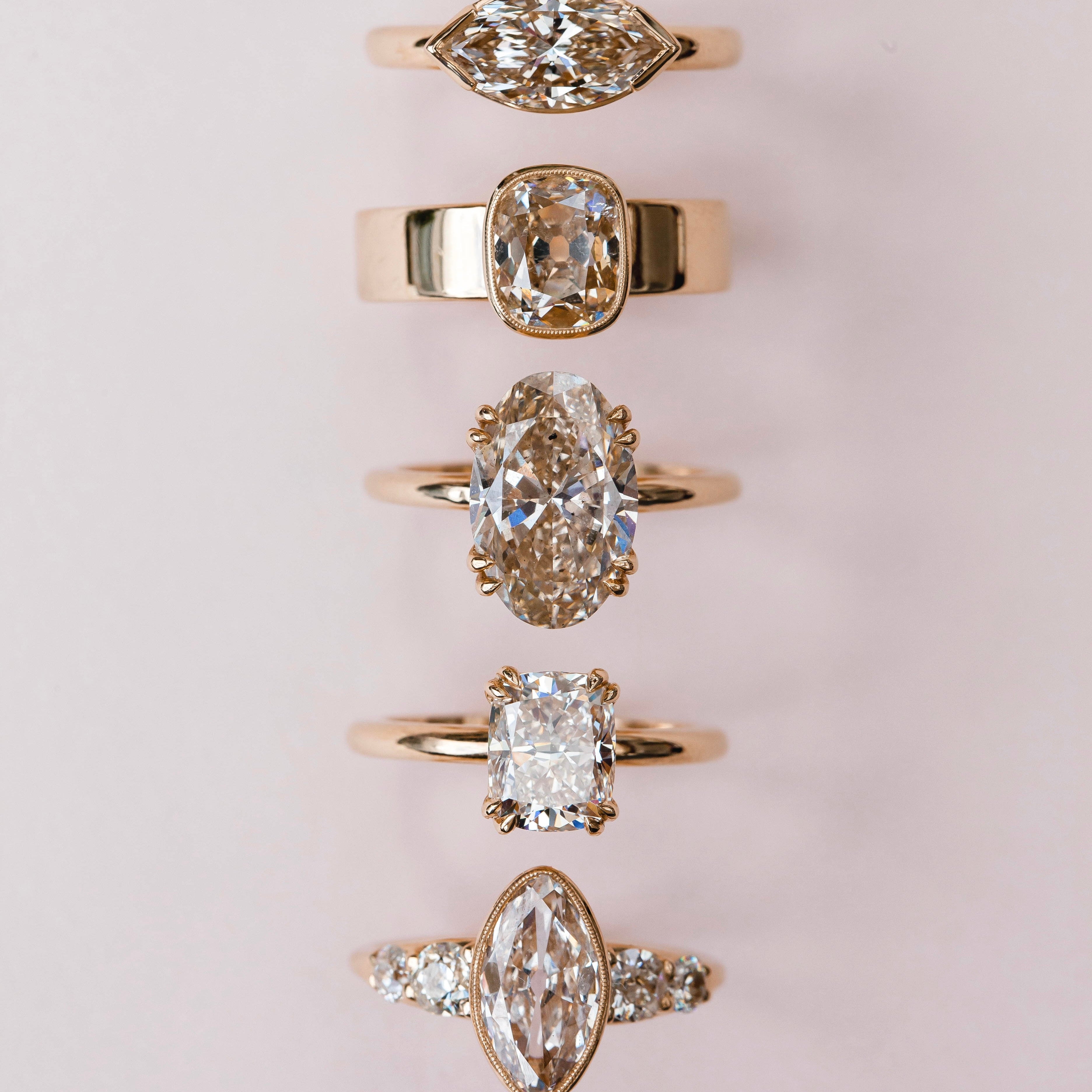 Serein Natural Champagne Diamond Collection