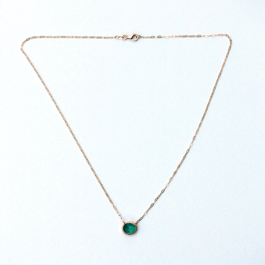 Esme Emerald Pendant