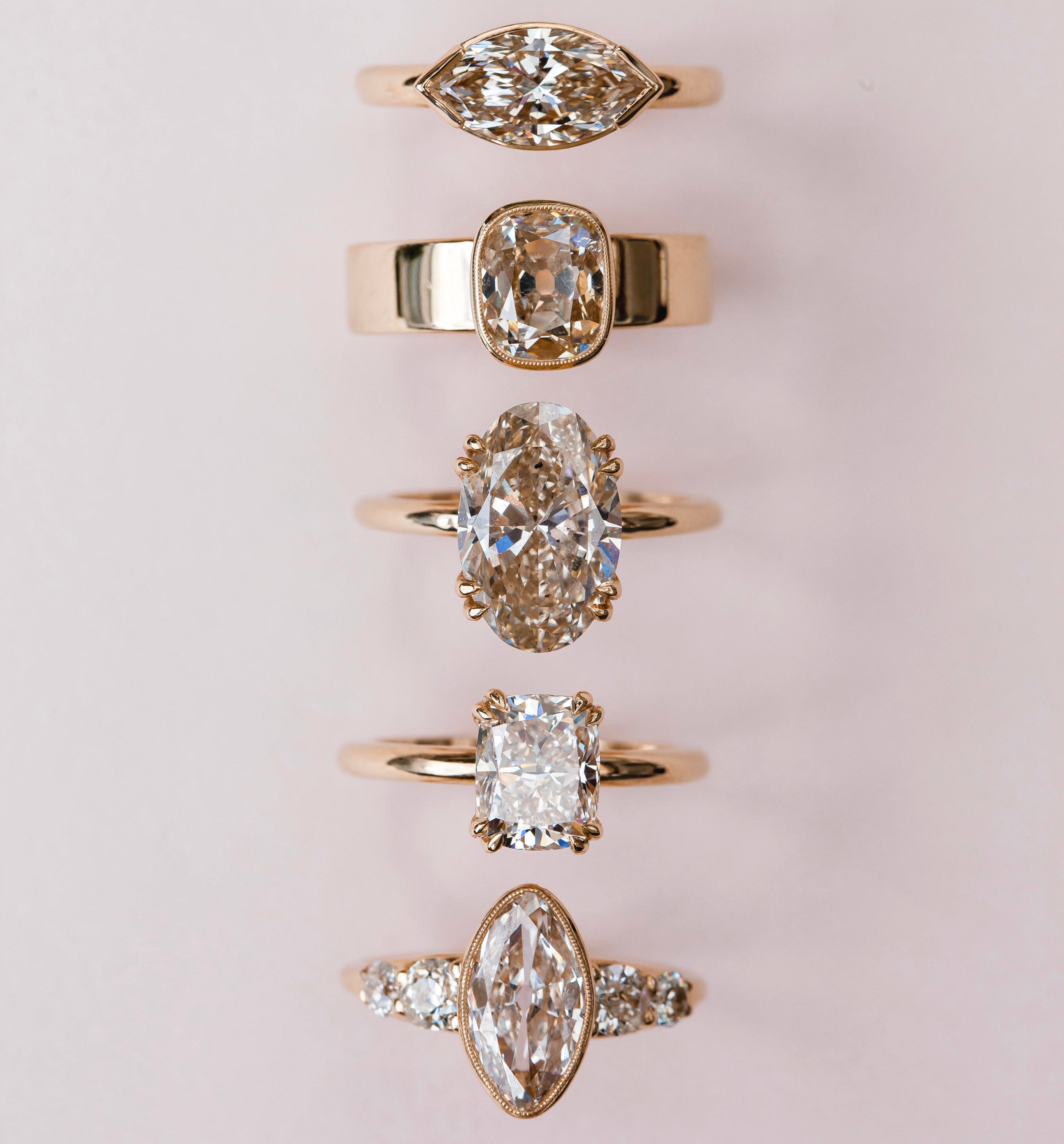 Serein Natural Champagne Diamond Collection