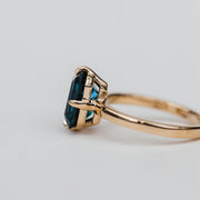 Montana Sapphire Compass Ring