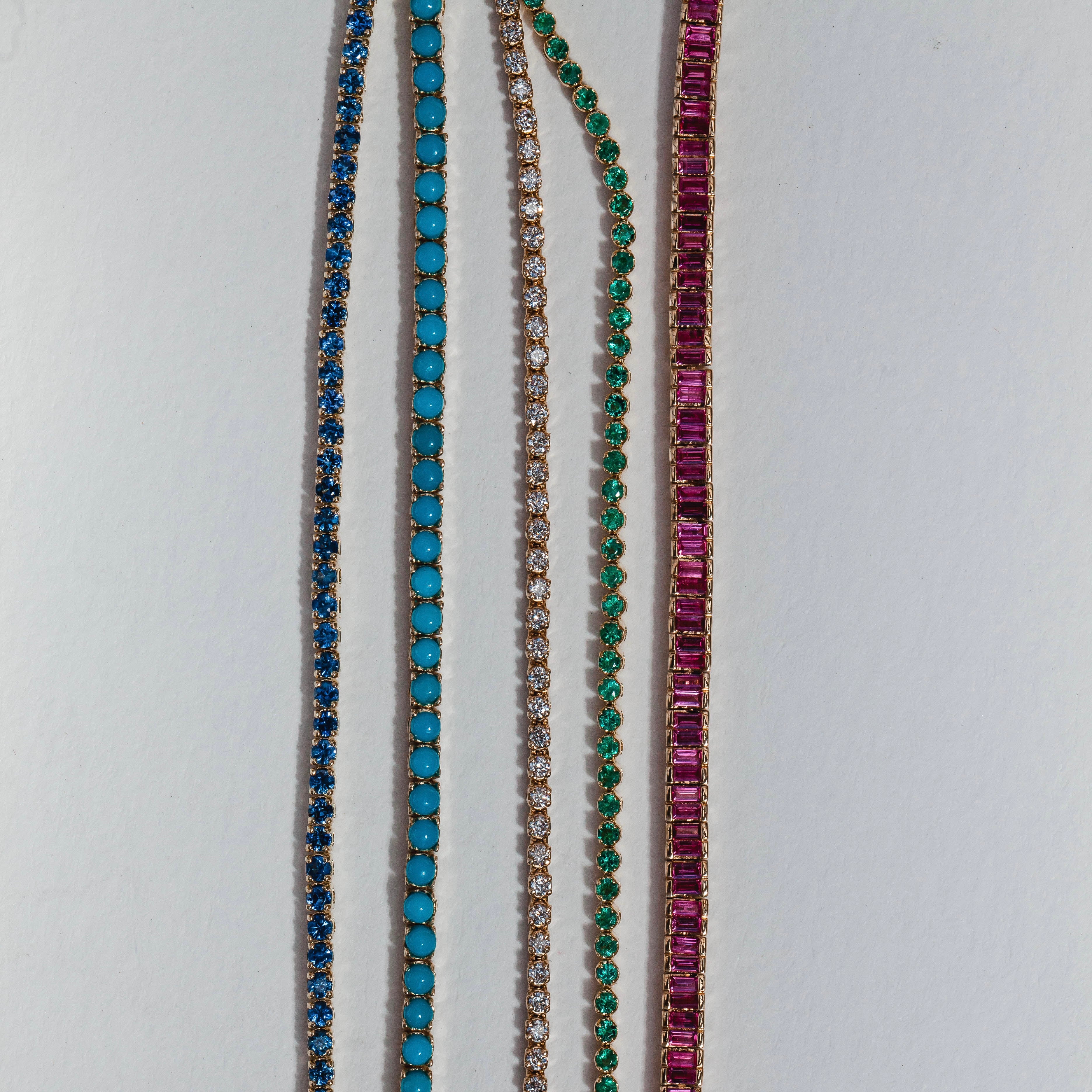 Jack Sapphire Tennis Bracelet