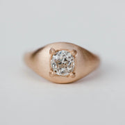 Old Mine Cut Dome Ring