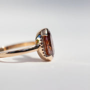 Melrose 3ct Fancy Pink Brown