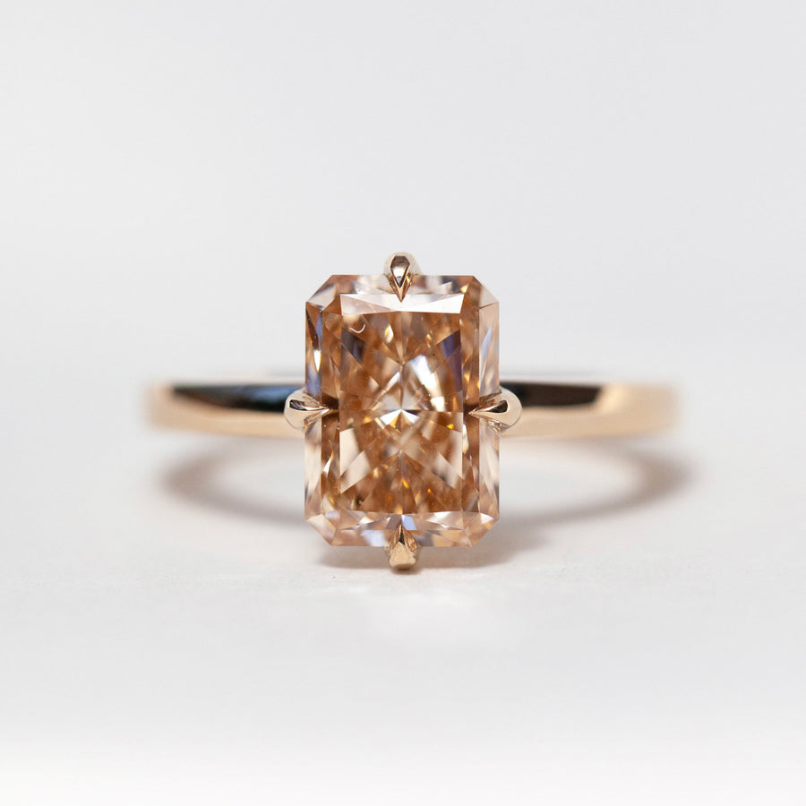 Champagne Compass Ring