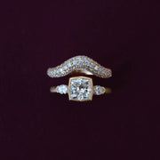 Pavé European Contour Band