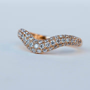 Pavé European Contour Band