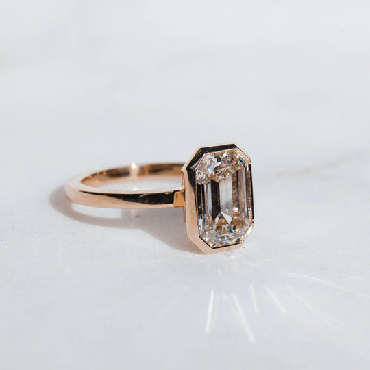 MW Custom Prism Engagement ring