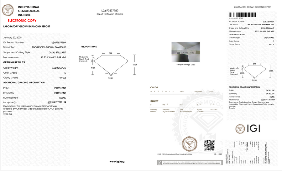 Madison Custom Ring - Diamond Invoice