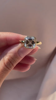 Asscher Prism Ring