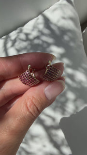 Ruby Disco Earrings
