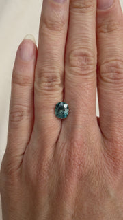 Custom Engagement Ring - Alex and Alyssa Montana Sapphire Ring - Final Invoice