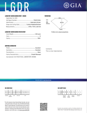Custom Engagement Ring - Alex and Bella Diamond Invoice