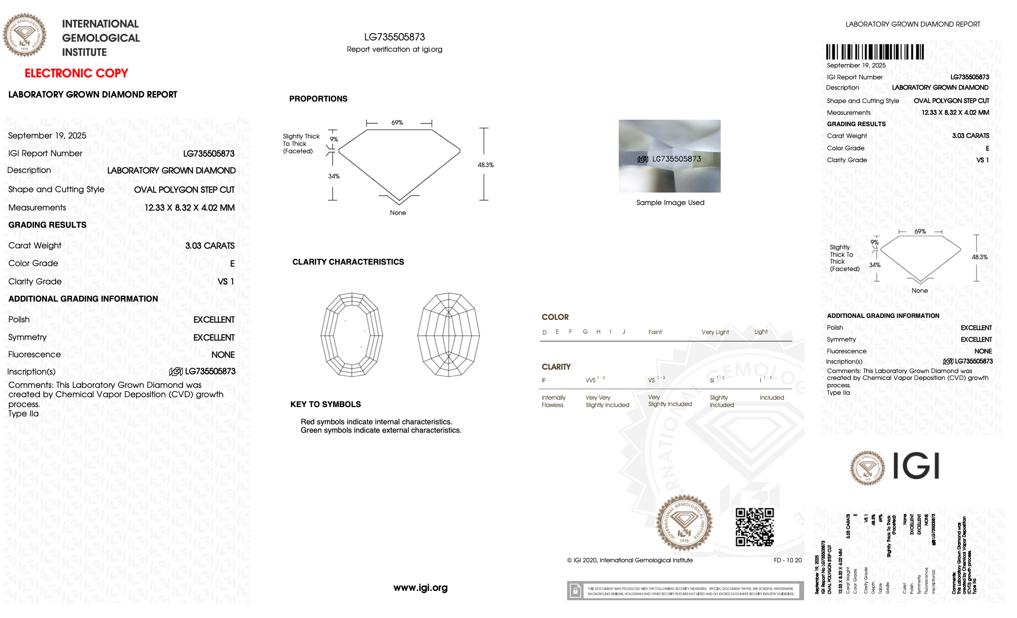 Custom Engagement Ring - Alec Final Invoice