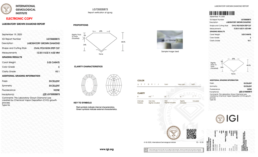 Custom Engagement Ring - Alec Final Invoice